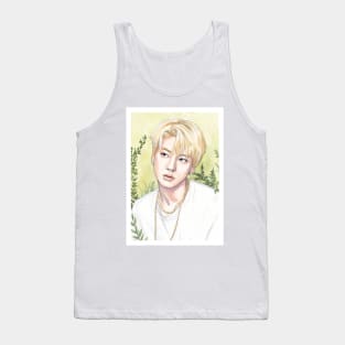 Taehyun TXT Watercolour Painting Tank Top